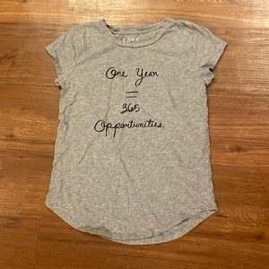 Loft Soft Vintage New Year’s Themed T-Shirt